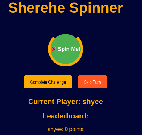 Sherehe Spinner